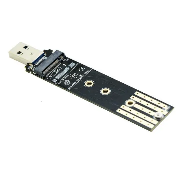 Alt view image 2 of 6 - NVME to USB 3.0 Docking Station,M.2 SSD to Type C Portable External Enclosure for Both M.2 (M Key) NVMe SSD and (B+M Key) SATA-Based SSD Compatible with Thunderbolt 4/3