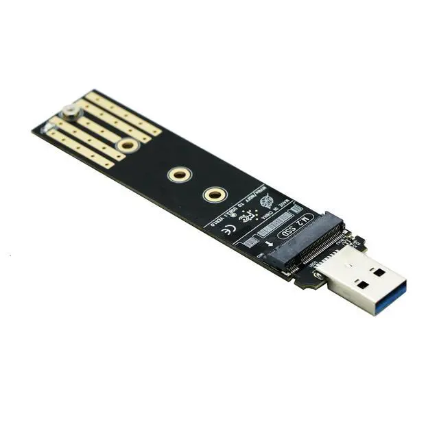 Alt view image 4 of 6 - NVME to USB 3.0 Docking Station,M.2 SSD to Type C Portable External Enclosure for Both M.2 (M Key) NVMe SSD and (B+M Key) SATA-Based SSD Compatible with Thunderbolt 4/3