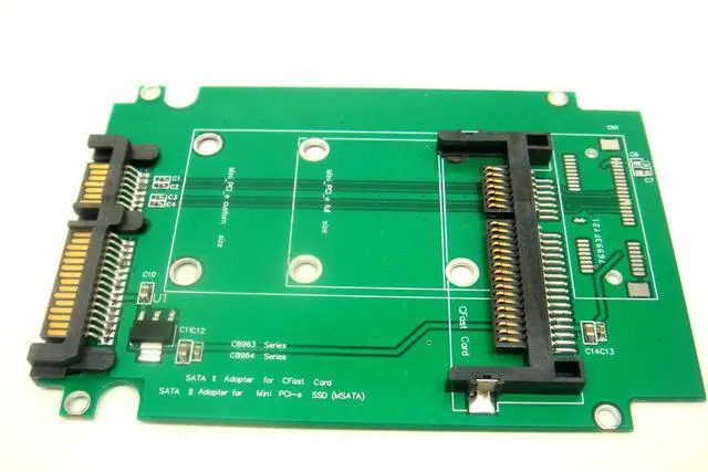 Alt view image 3 of 4 - CFast Card to SATA Adapter with USB SATA Cable