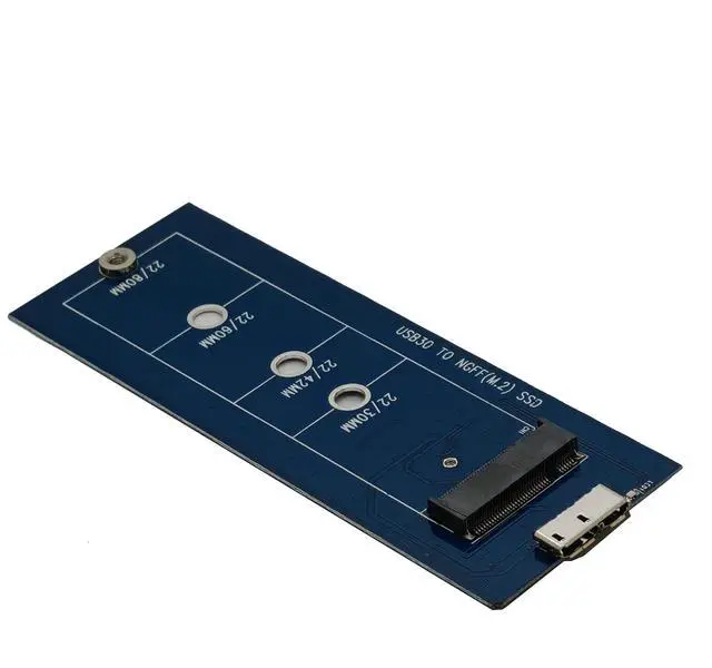 Alt view image 2 of 4 - M.2(NGFF) SATA3 Based SSD to USB 3.0 External Case Support UASP