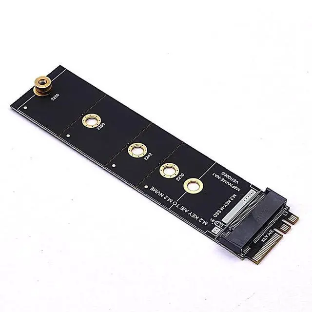 Alt view image 4 of 5 - M.2 (NGFF) NVME SSD to M2 A/E Key Port Card and Cable