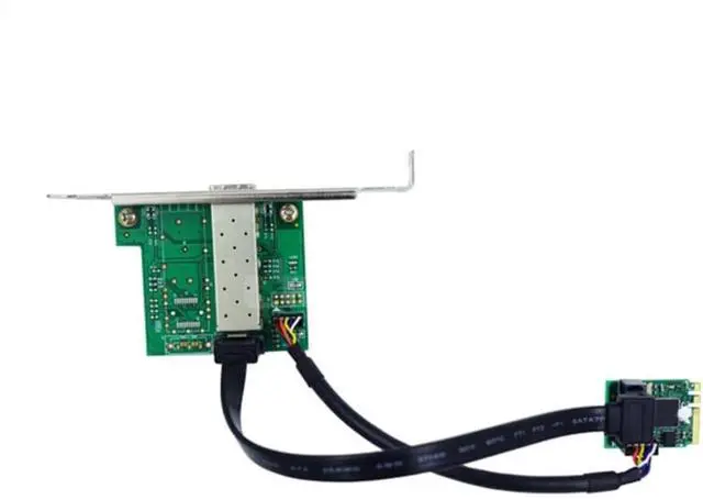 Main image of M.2 A+E Key Single-Port 1G SFP Ethernet Network Adapter (1ntel I210)