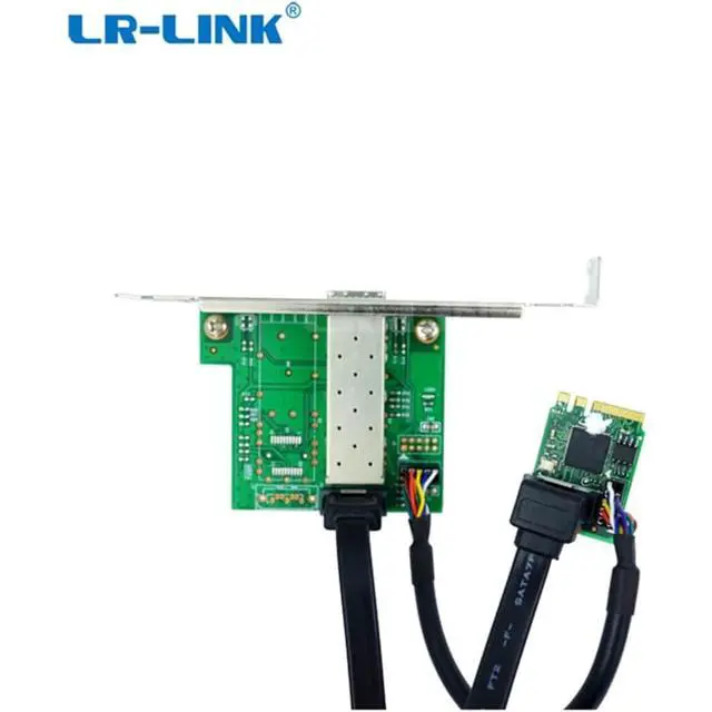 Alt view image 2 of 2 - M.2 A+E Key Single-Port 1G SFP Ethernet Network Adapter (1ntel I210)