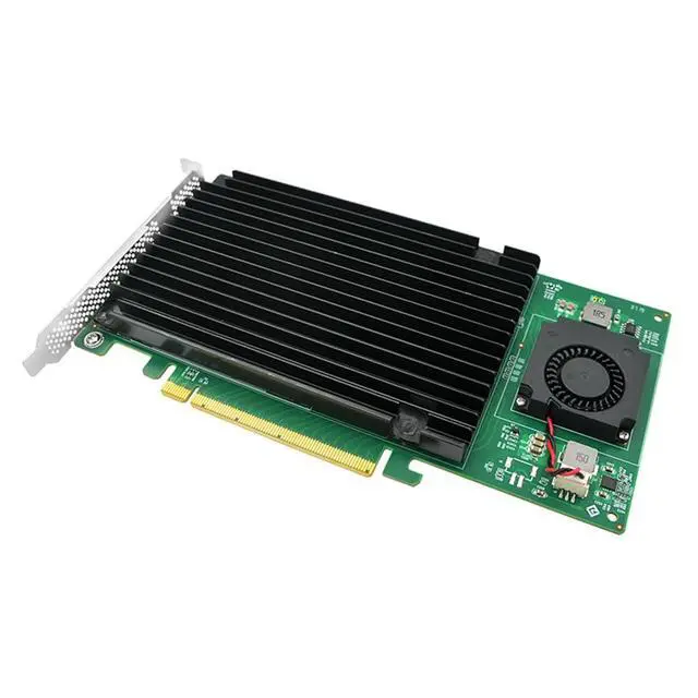 Alt view image 3 of 4 - Quad PCIe 3.0 x16 M.2 NVMe Switch Controller-LRNV9547-4I