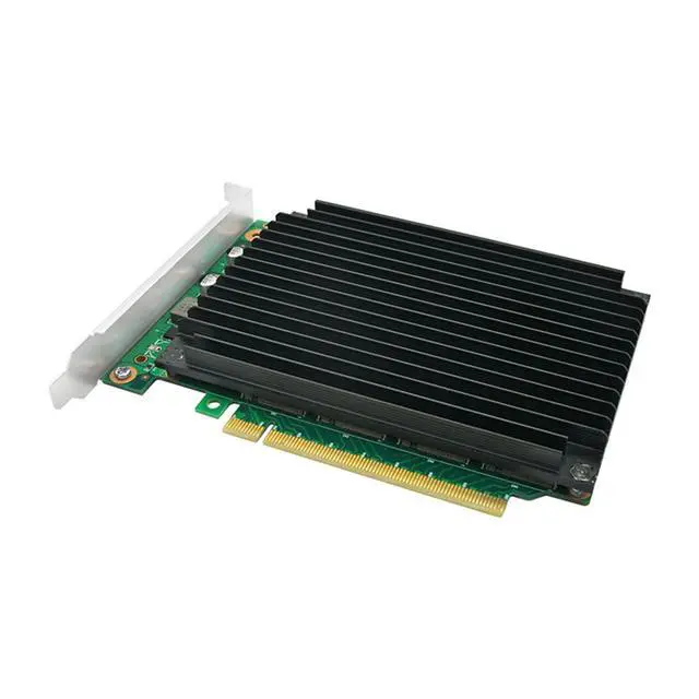 Alt view image 4 of 4 - PCIe 4.0 x16 to M.2 NVMe Expansion Card