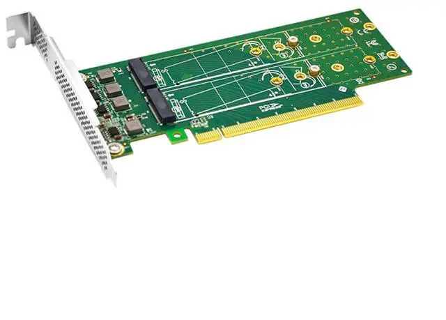Main image of PCIe 3.0 x16 to 4 Port M.2 NVMe SSD Adapter