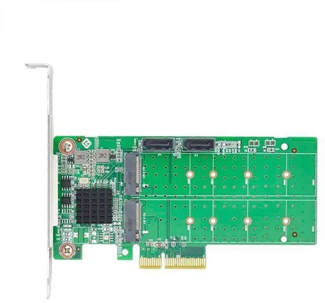 Main image of Four-Lane PCIe 2.0 to SATA 3.0 RAID Controller Card (Marvell 88SE9230 Based)