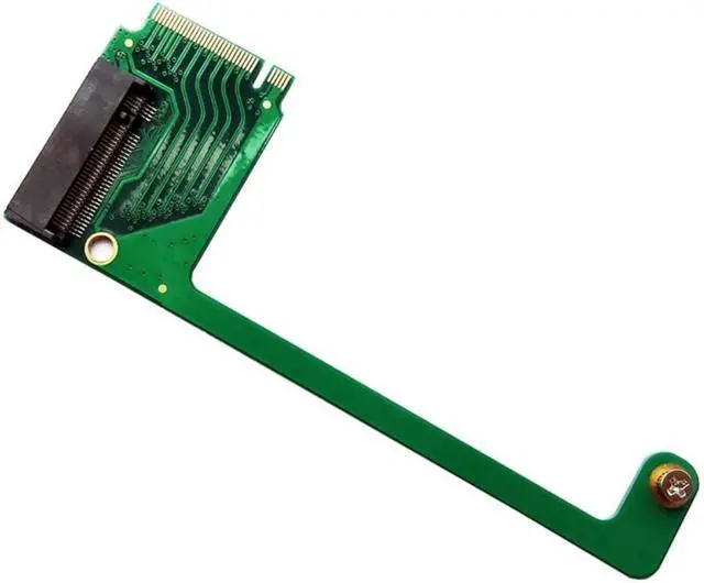 Alt view image 2 of 6 - M.2 nVME 2230 to 2280 Adapter Card Support PCIe 4.0 SSD,Compatible with Asus ROG Ally Gaming Handheld for Upgrade ROGALLY Storage(Green)