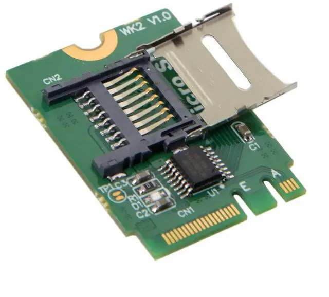 Main image of M.2 Micro SD Card,TF SDHC SDXC to NGFF Key A-E Adapter Card