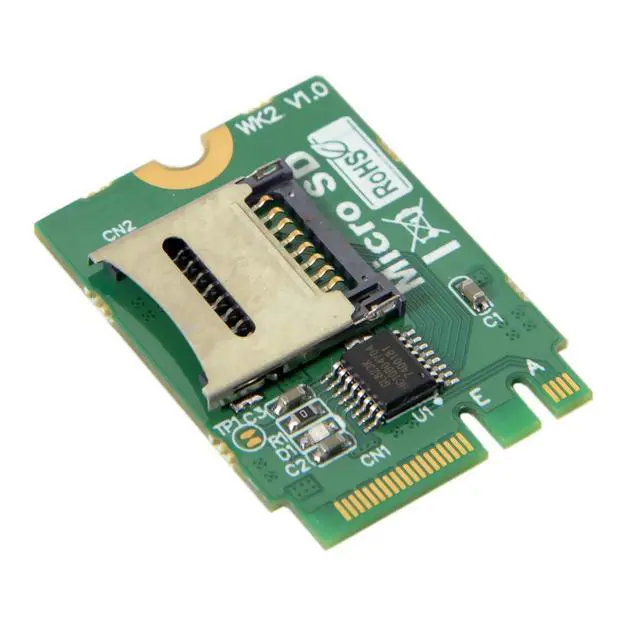 Alt view image 3 of 4 - M.2 Micro SD Card,TF SDHC SDXC to NGFF Key A-E Adapter Card
