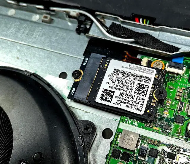 Alt view image 5 of 5 - M.2 (NGFF) 2230 2242 2280 NVME SSD to M2 A/E Key Port Card (Only Provide PCIe 1X Lane)