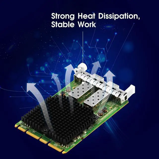 Alt view image 5 of 7 - OCP 3.0 Dual-Port Mezzanine 25G SFP28 Ethernet Network Adapter