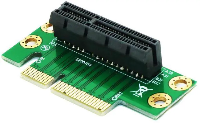 Main image of PCI-E PCIe Express 4X Riser Extension Card Angled