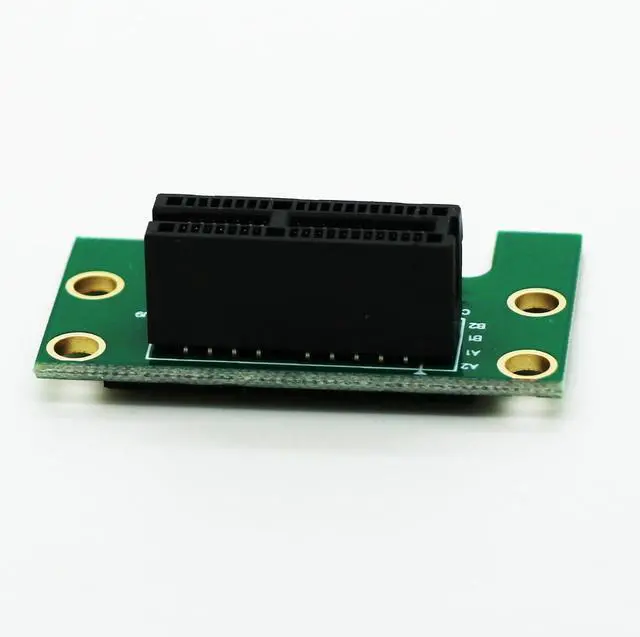 Alt view image 4 of 5 - PCI-E PCIe Express 1X Riser Extension Card Angled