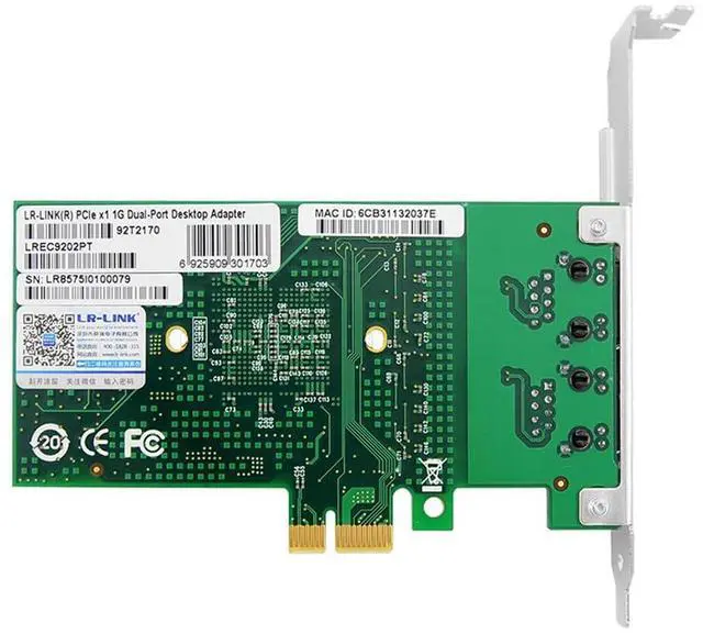 Main image of Mini PCIe Single-Port Gigabit Copper Ethernet Network Adapter (1ntel I210)