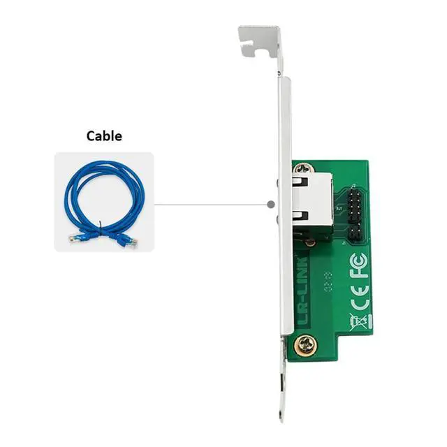 Alt view image 3 of 6 - Mini PCIe Single-Port Gigabit Copper Ethernet Network Adapter (1ntel I210)