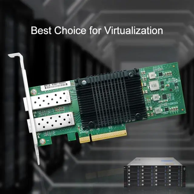 Alt view image 4 of 4 - PCIe x8 Dual-Port 25G SFP28 Ethernet Network Adapter (1ntel E810)