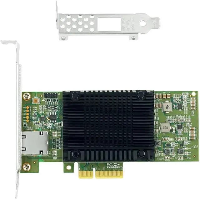 Alt view image 3 of 4 - PCIe x8 Single Port 10G Copper Ethernet Network Adapter (1ntel 82599 Based)