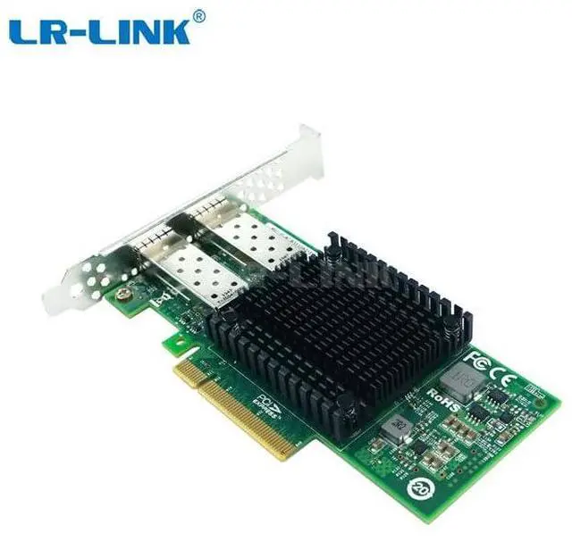 Alt view image 3 of 5 - PCIe x8 Dual-Port 10G SFP+ Network Adapter (1ntel 82599 Based)