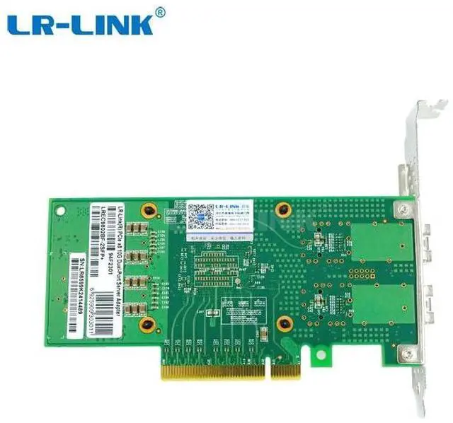 Alt view image 4 of 5 - PCIe x8 Dual-Port 10G SFP+ Network Adapter (1ntel 82599 Based)