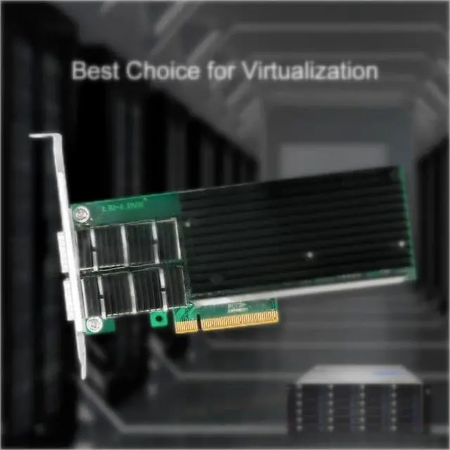 Alt view image 4 of 4 - PCIe v3.0 x8 Dual-Port 40 Gigabit Server Ethernet Adapter (1ntel XL710)