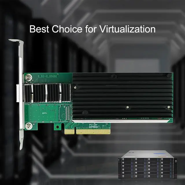 Alt view image 4 of 5 - PCIe v3.0 x8 Single-Port 40 Gigabit Server Ethernet Adapter (1ntel XL710)
