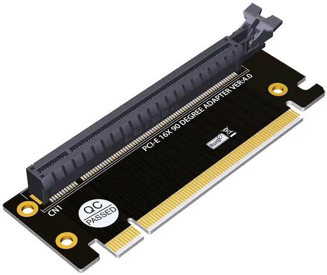 Main image of PCIe 16x Riser Card,PCI-e Express 4.0 16X Male to Female Extension Card for 1U / 2U Server Case GPU Graphics Card