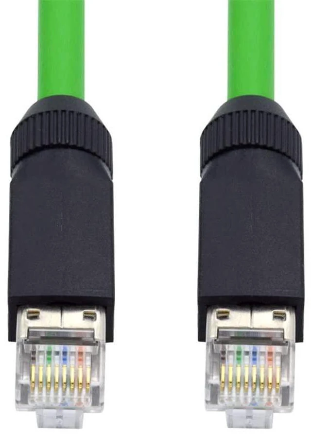 Alt view image 7 of 7 - High Flex Robotic RJ45 Cat6 Ethernet Network LAN Cable Patch Cord 1000Mbps for Router Automation 500CM