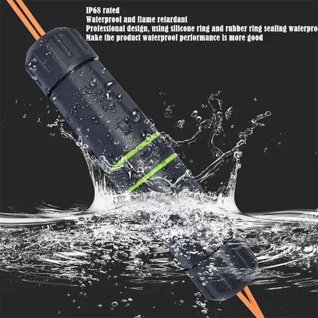 Alt view image 7 of 7 - xiwai IP68 Connector Waterproof SC Female to SC Female Coupler M20 Locking Nut Singlemode Fiber Optic Network Internet Extension Adapter