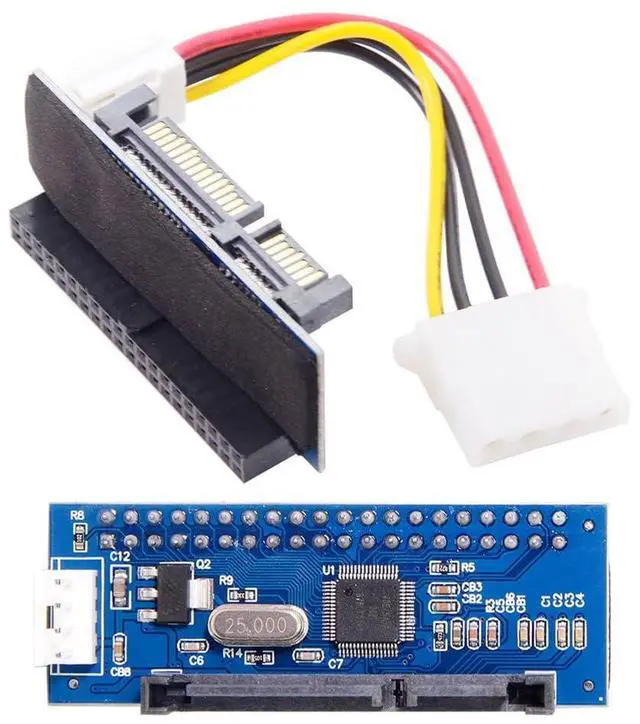 Main image of xiwai IDE/PATA 40Pin Disk to SATA Female Adapter PCBA Converter for Desktop 3.5" Hard Drive Disk