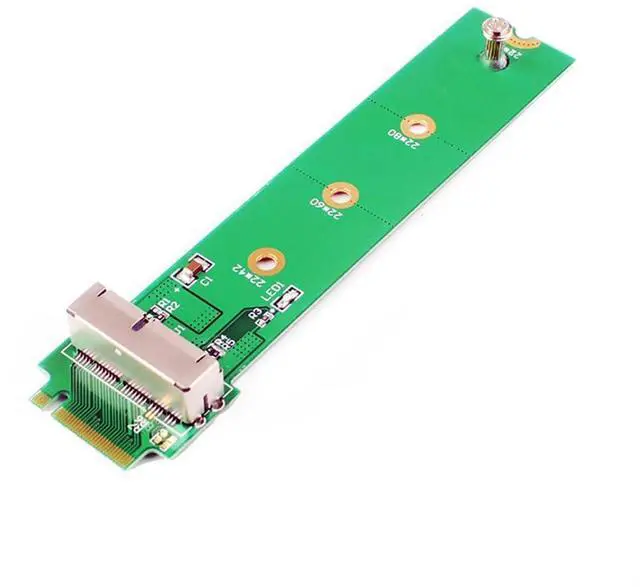 Main image of xiwai PCI Express M.2 NGFF M-Key PCI-E 4X to 12Pin+16Pin Contacts SSD Convert Card for 2013 2014 2015 2016 2017 A1493 A1502 A1465 A1466
