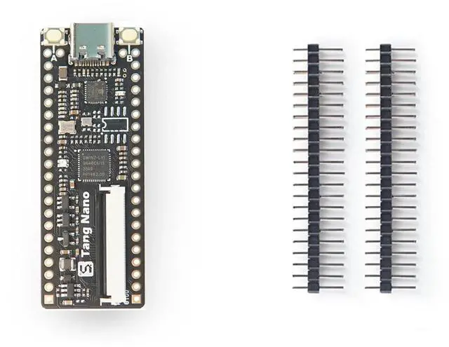 Main image of Sipeed Tang Nano 1K FPGA Development Board, GW1NZ-LV1 1152 LUT4 Onboard USB-JTAG Type-C 27MHz Oscillator RGB LCD VGA Support All IO Expanded, Compact Entry-Level Learning Kit for Student Maker