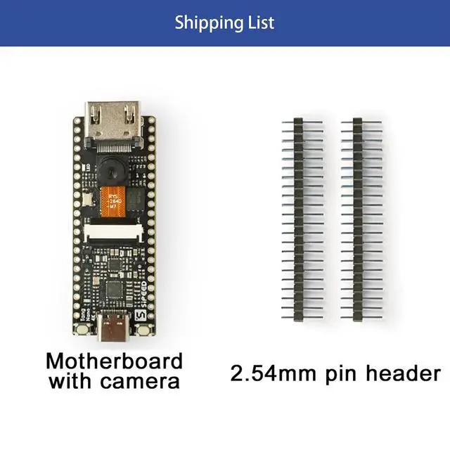 Alt view image 2 of 7 - Sipeed Tang Nano 4K FPGA Development Board GW1NSR-LV4 Chip 4608 LUT4, Onboard Type-C JTAG Interface, VGA RGB Display Support, Digital Circuit Learning Board for Electronic Project DIY (with Camera)