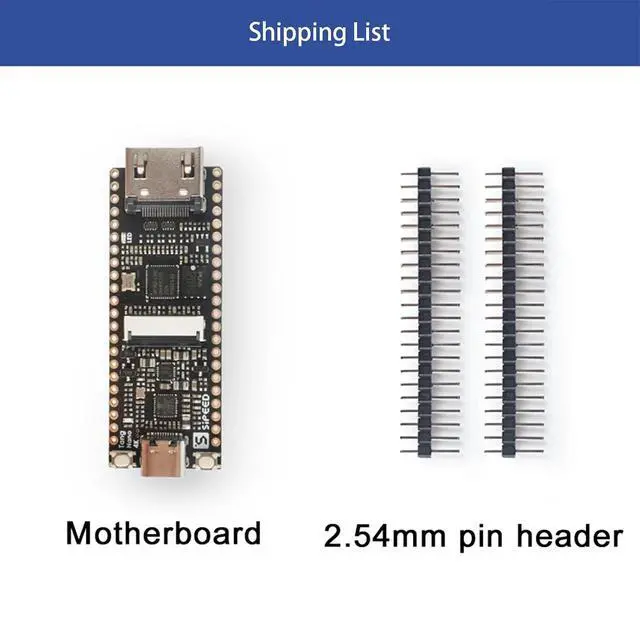 Alt view image 2 of 7 - Sipeed Tang Nano 4K FPGA Development Board GW1NSR-LV4 Chip 4608 LUT4, Onboard Type-C JTAG Interface, VGA RGB Display Support, Digital Circuit Learning Board for Electronic Project DIY (no Camera)