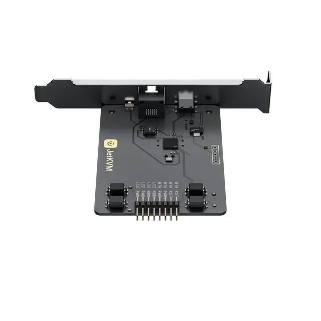 Alt view image 5 of 6 - JetKVM Open-Source IP KVM Remote Control Jet KVM Over IP, Ultra-Low Latency Touchscreen Compatible with Mac/Windows/Linux, for Home Offices Data Centers Server Management (ATX Extension Board)