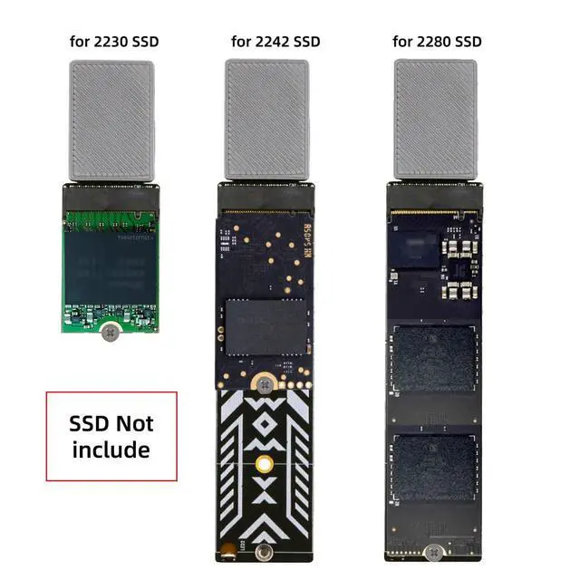 Alt view image 2 of 7 - CFexpress Type-A to NVME 2230 2240 2260 2280 Memory Card Kit Case CFE CFA M-Key Adapter for Camera 8K RAW PCIe Expansion