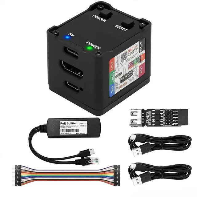 Main image of Sipeed NanoKVM IP KVM Remote Control via the Internet, 1080P HDMI, Keyboard Video and Mouse Remote Control, Ideal mini KVM for Home Offices Data Centres Server Management (NanoKVM Full B)