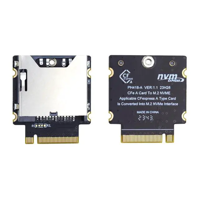 Alt view image 2 of 7 - M.2 NVMe M-Key Host to CFExpress Type-A CFA Extension Adapter M2 for CFE Support Camera Memory Card