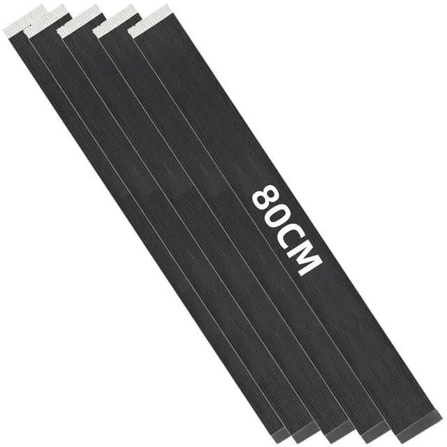 Main image of 5pcs FPC Ribbon Flat Cable 0.5mm Pitch 20pin for HDMI Flat FPC 1080p Compatible with FPV HDTV Camera Multicopter Aerial Photography (80cm)