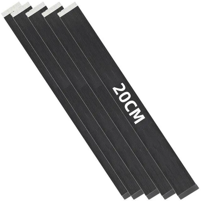 Main image of 5pcs FPC Ribbon Flat Cable 0.5mm Pitch 20pin for HDMI Flat FPC 1080p Compatible with FPV HDTV Camera Multicopter Aerial Photography (20cm)