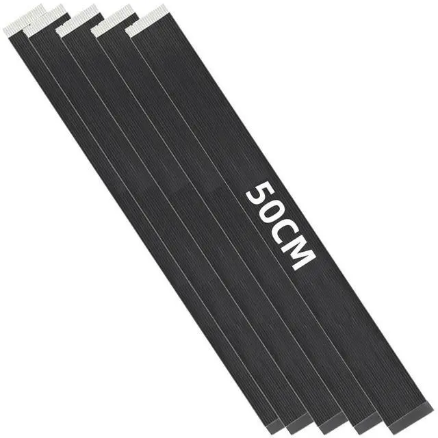 Main image of 5pcs FPC Ribbon Flat Cable 0.5mm Pitch 20pin for HDMI Flat FPC 1080p Compatible with FPV HDTV Camera Multicopter Aerial Photography (50cm)