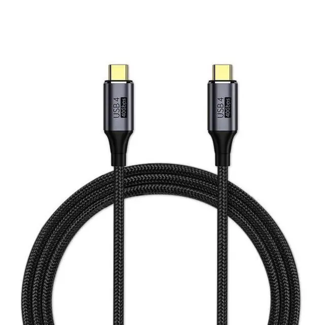 Alt view image 2 of 7 - USB4.0 40Gbps USB-C Male to Male Type-C Cable with PD 100W and 8K@60Hz 5K@60Hz Compatible with USB3.1 Thunderbolt3/4/5 (0.5m)