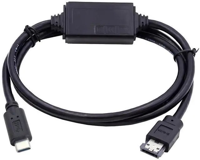 Main image of USB 3.1 Type-C USB-C 5Gbps to Power Over eSATA DC5V Adapter USB2.0 to HDD/SSD/ODD eSATAp Converter