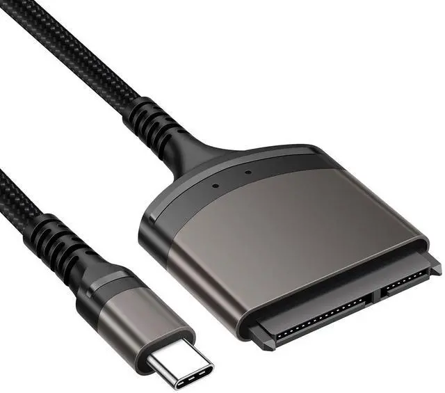 Main image of 5Gbps USB-C Type-C to SATA 22 Pin Adapter Cable for 2.5" Hard Disk Drive SSD Laptop