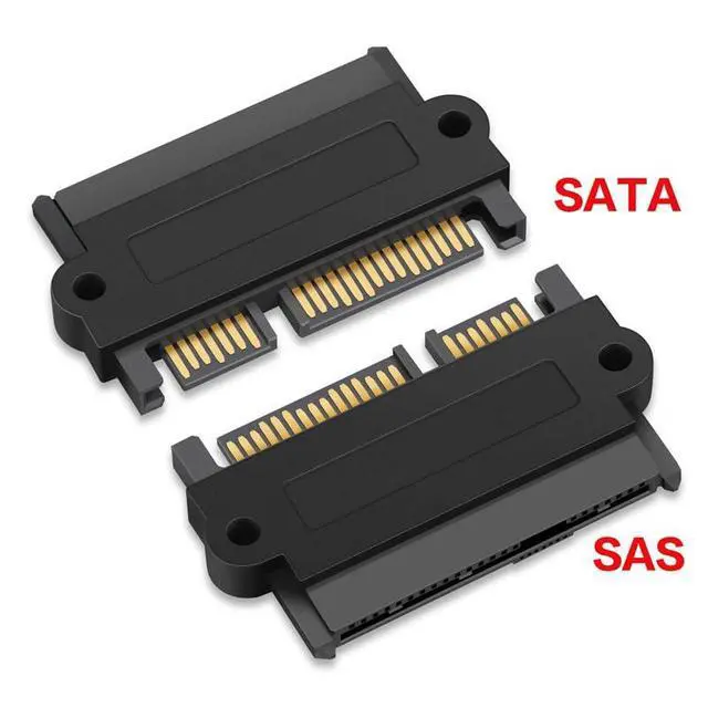 Alt view image 2 of 7 - SAS Adapter SFF-8482 SAS 29 Pin to SATA 22Pin Hard Disk Drive Unidirectional (No Integrated Chips) Raid Extension Adapter (Straight Type)