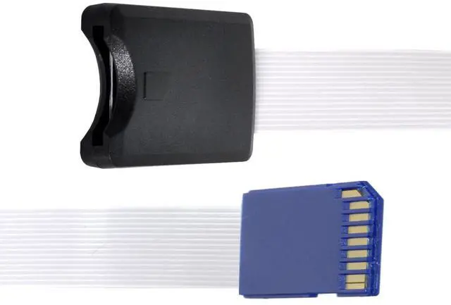 Main image of UHS-1 Standard-SD Memory Card Kit Male to Strandard SD Card Female Extension Reader Writer Soft Flat FPC Data Cable Extender 25cm Compatible with Laptop & Phone & HDTV & GPS