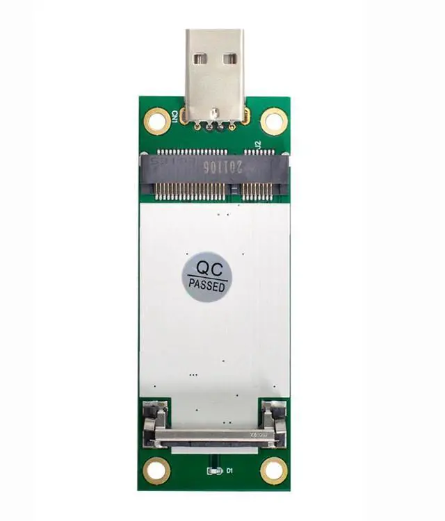 Main image of Mini PCI-E Wireless WWAN to USB 2.0 Riser Adapter Card with SIM Card Slot for 3G/4G/5G LTE Wireless Module Modem Card