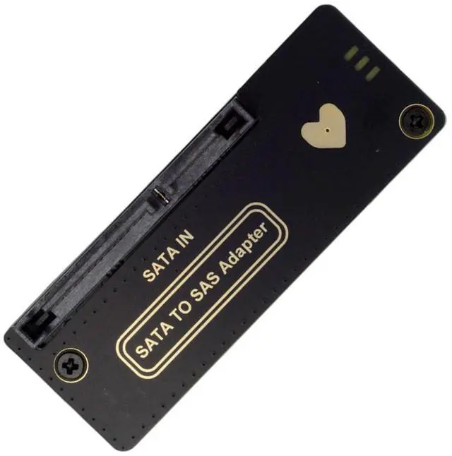 Main image of SFF-8482 SAS 29Pin Target to 7+15 22Pin SATA Host HDD Disk Drive Raid Adapter 6Gbps with Chipset and Power Port