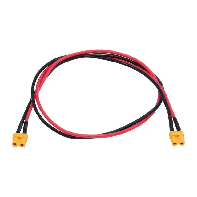 Alt view image 6 of 7 - XT30 High Current Power Connector Female to Female 18AWG Extension Cable Compatible with RC Battery Quadcopter Multirotor Portable Charge Station Solar Panel (50cm)