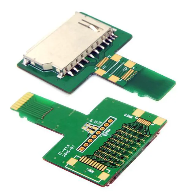 Alt view image 4 of 7 - UHS-I TF T-Flash Micro SD Male Extender to SD Card Female Extension Adapter PCBA Compatible with SD/SDHC/SDXC UHS-1
